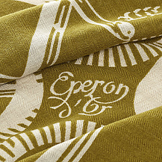 ロザンジュ 75×200 cm 《エプロン・ドール》 - グリーン | Hermès